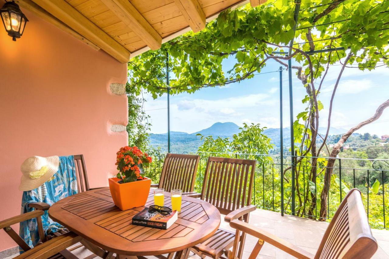 Milena'S Country House Pelekas Exterior foto